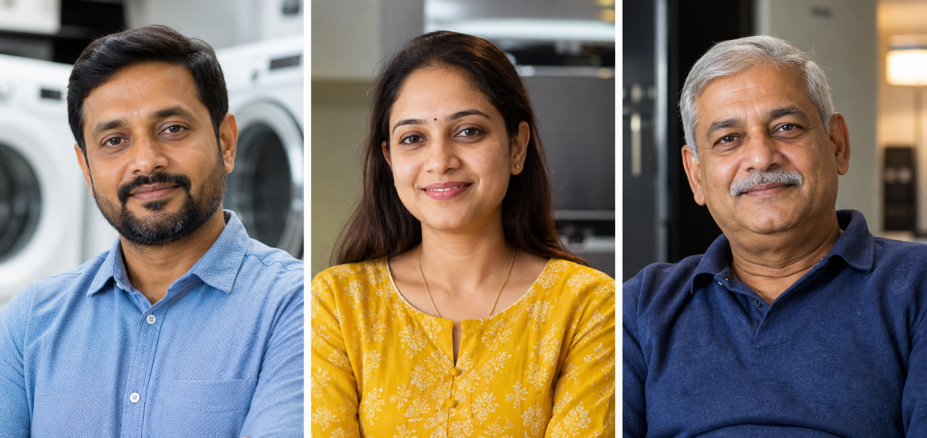 Customer portrait of Rahul Sharma.